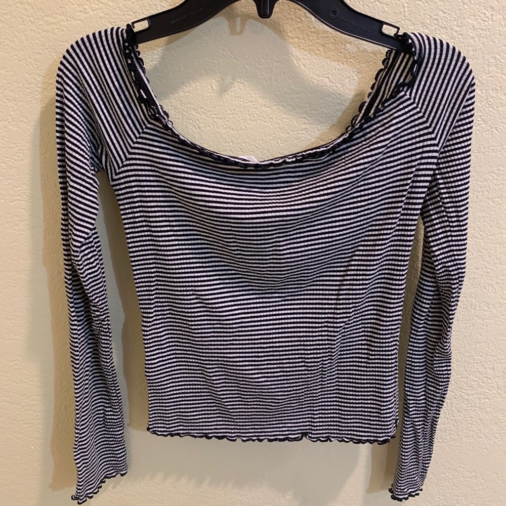 Pacsun off the sholder top